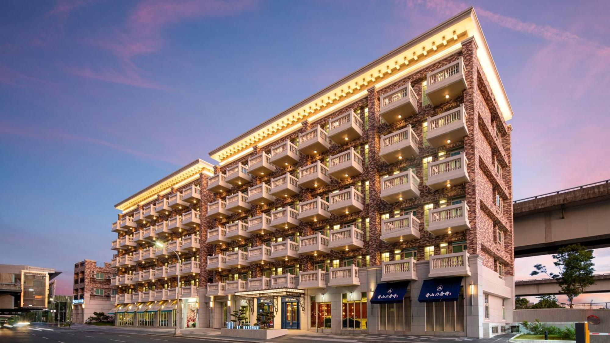 Tryp By Wyndham New Taipei Linkou 新北林口爵怡溫德姆酒店機場捷運mrta9林口站 Kültér fotó